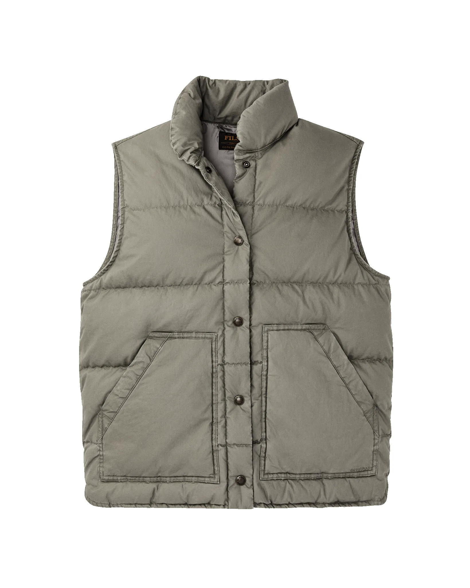 Women's Heritage Cotton Down Vest - Smokey Olive sold by Filson product image thumbnail 4