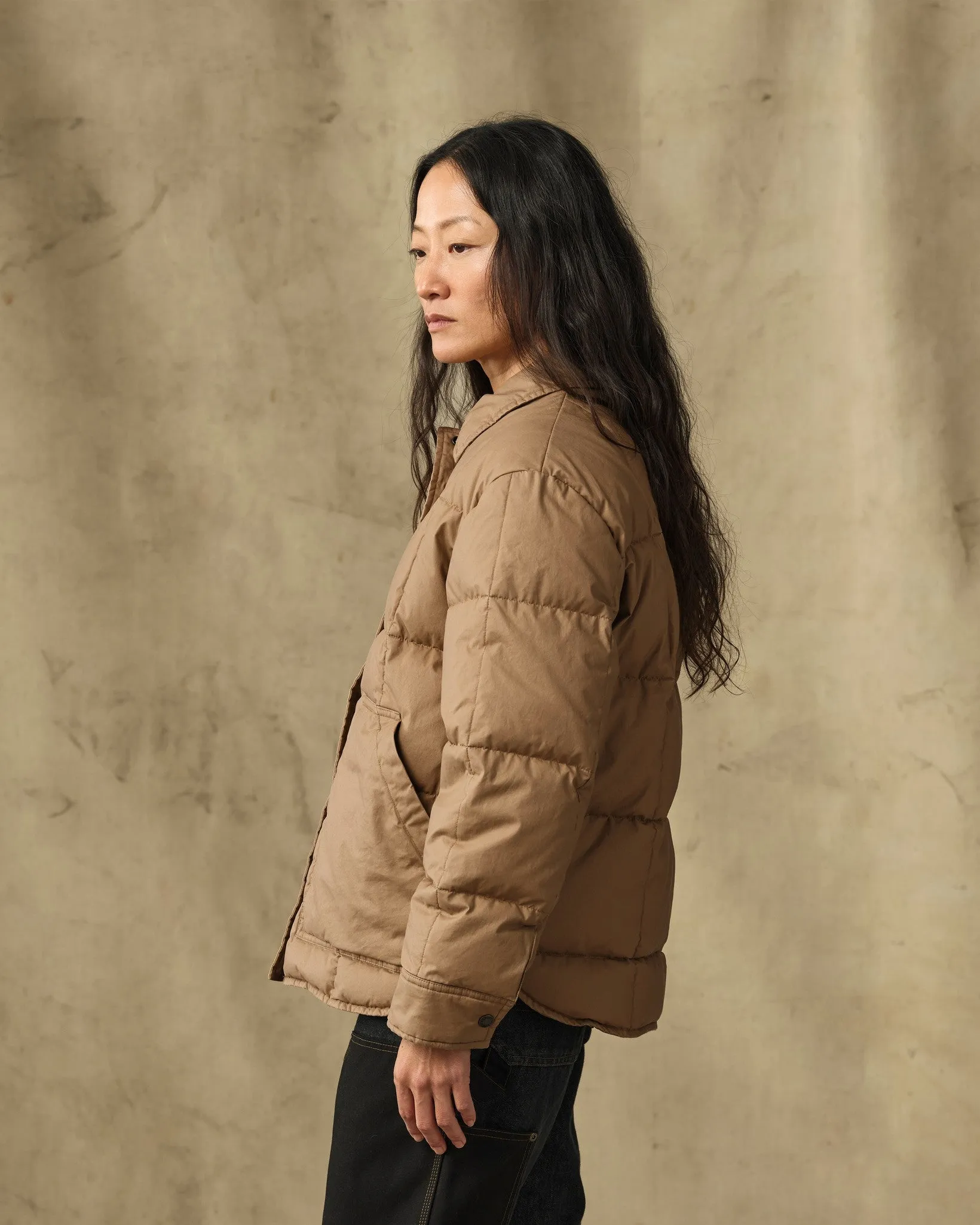 Women's Heritage Cotton Down Jacket - Antique Bronze sold by Filson product image thumbnail 3