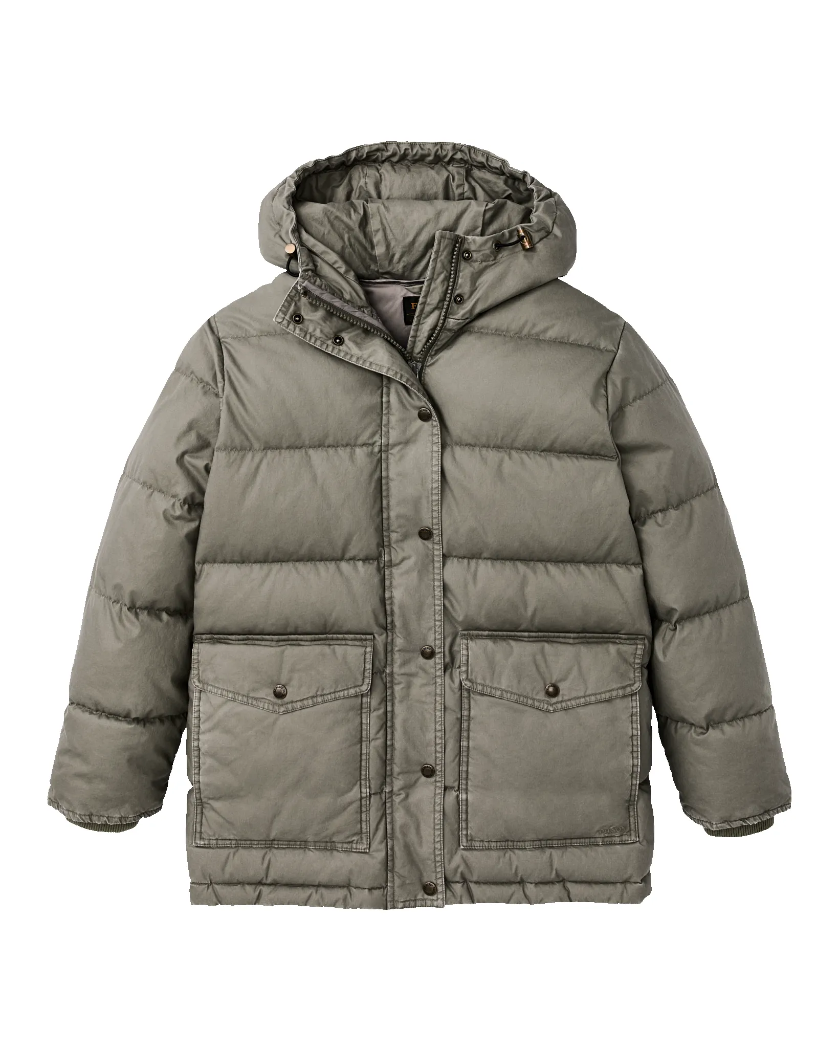 Women's Heritage Cotton Down Parka - Smokey Olive sold by Filson product image thumbnail 3