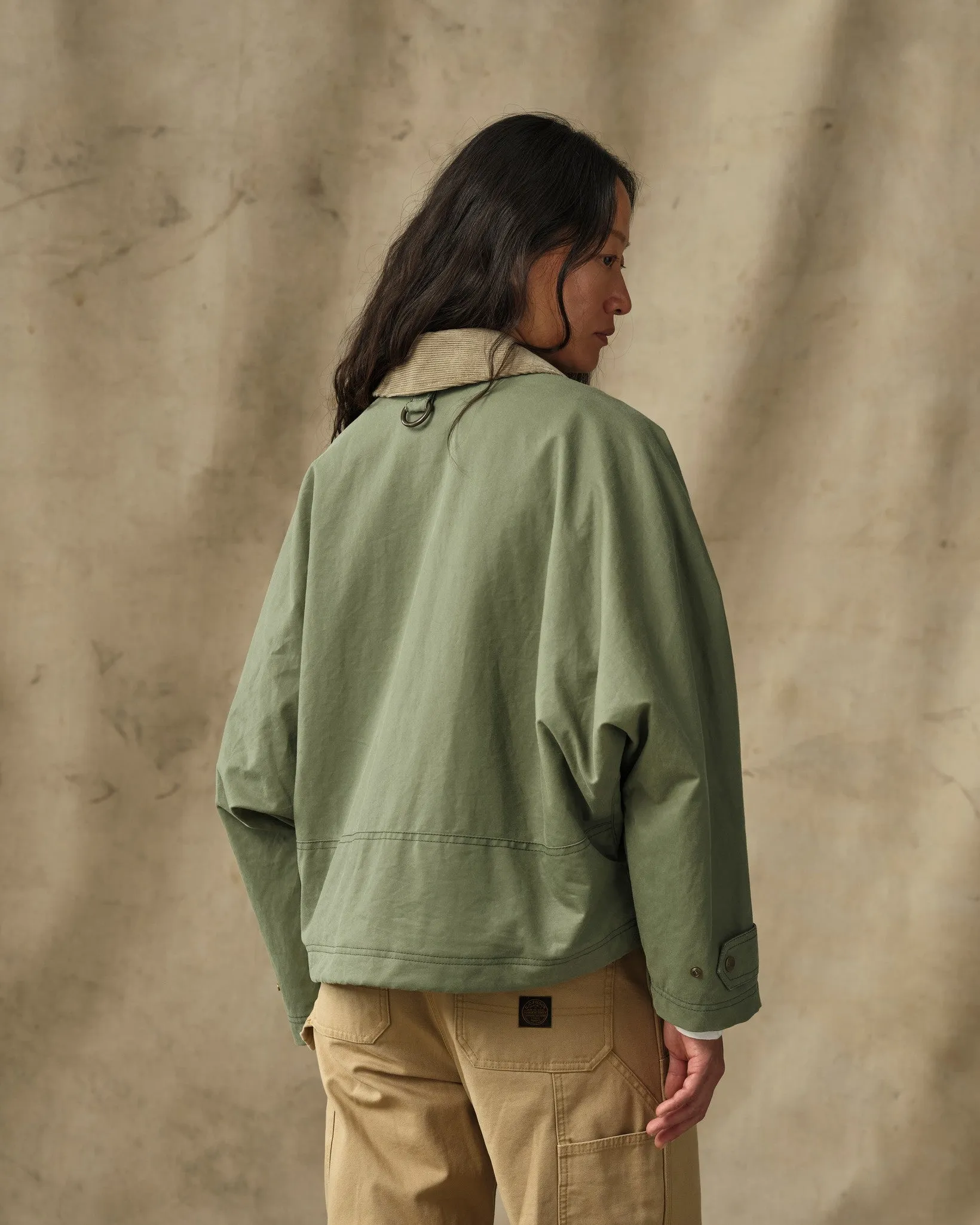 Women's Shelter Cloth Short Work Jacket - Sage Olive sold by Filson product image thumbnail 2