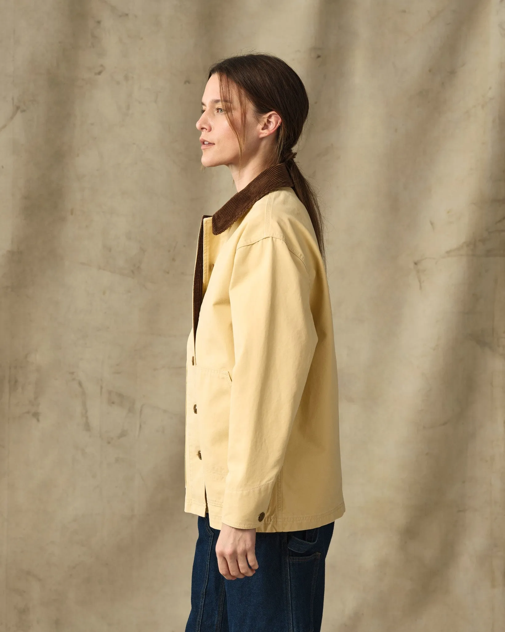 Women's Canvas Barn Coat - Antique Khaki sold by Filson product image thumbnail 5