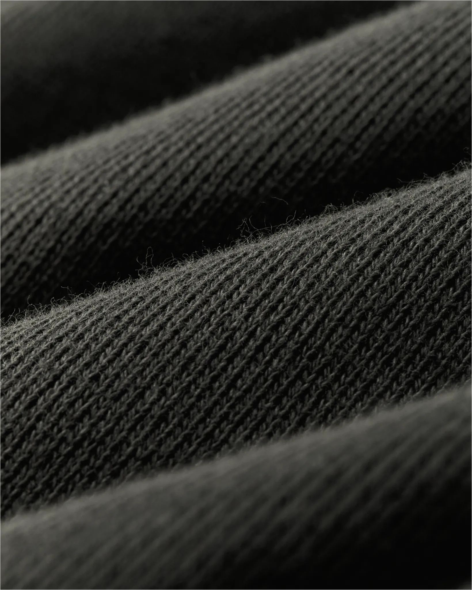 Women's French Terry Half-Zip Hoodie - Faded Black sold by Filson product image thumbnail 4