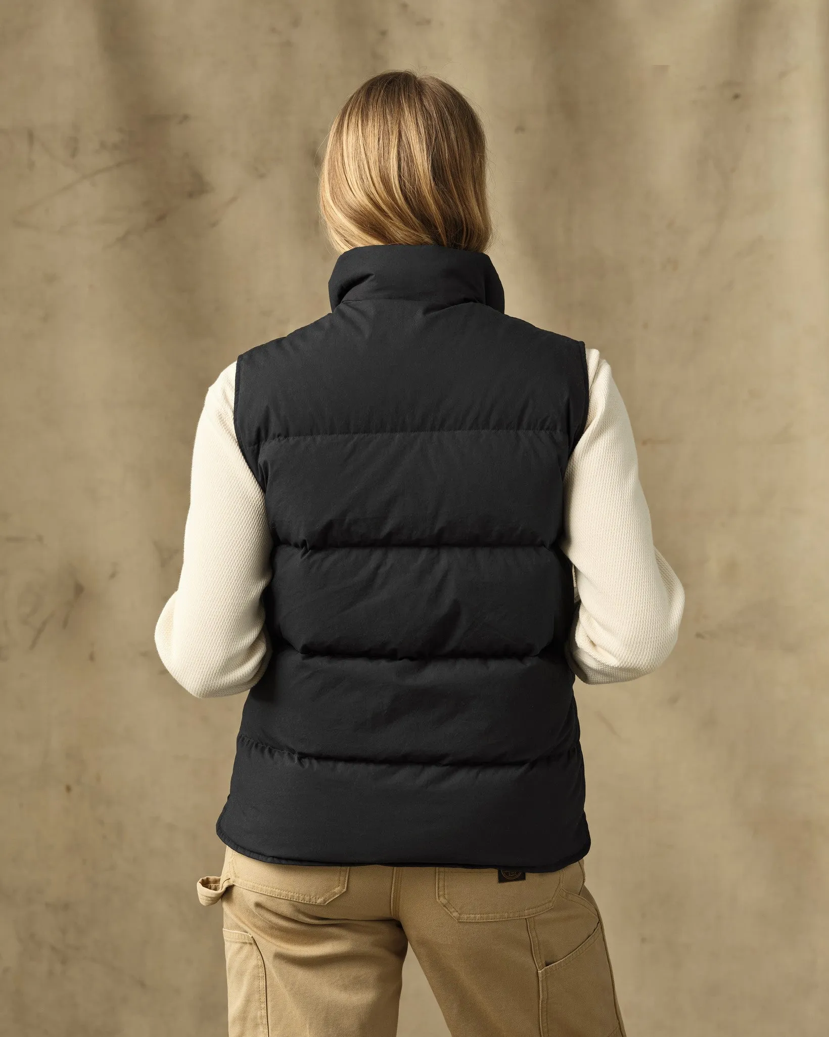 Women's Heritage Cotton Down Vest - Black sold by Filson product image thumbnail 2