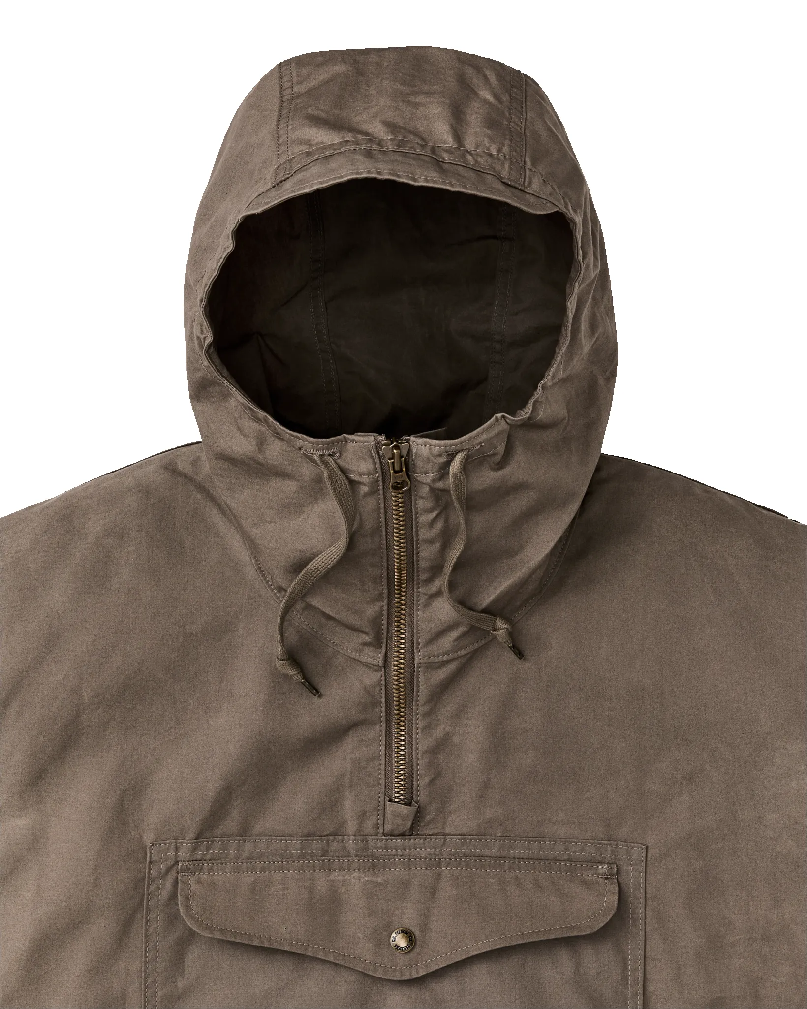 Dry Wax Anorak - Olive Gray sold by Filson product image thumbnail 4