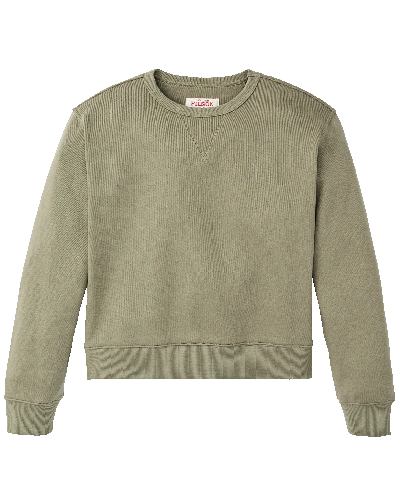 Women's French Terry Crewneck - Olive Branch sold by Filson product image thumbnail 5