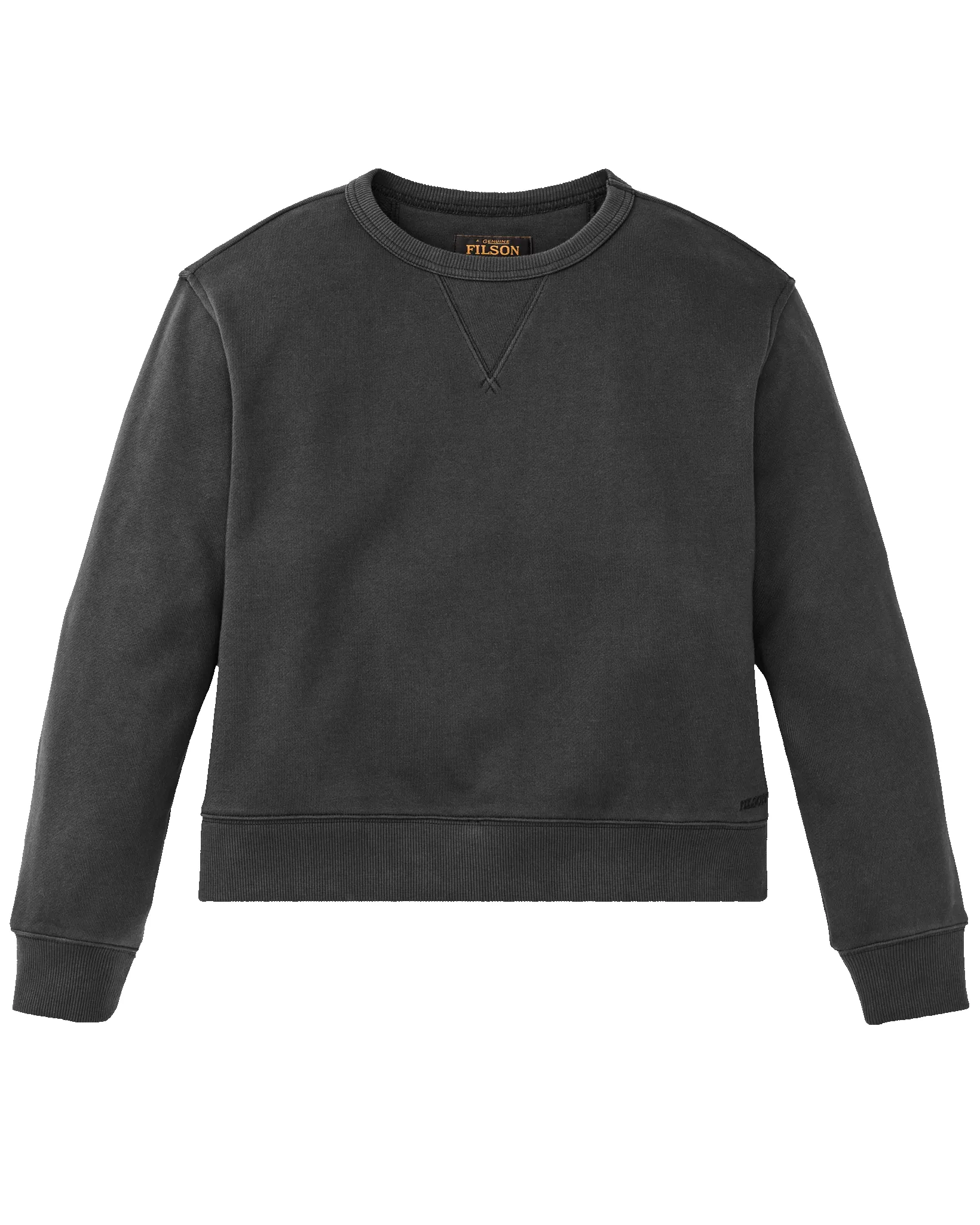 Women's French Terry Crewneck - Faded Black sold by Filson product image thumbnail 4