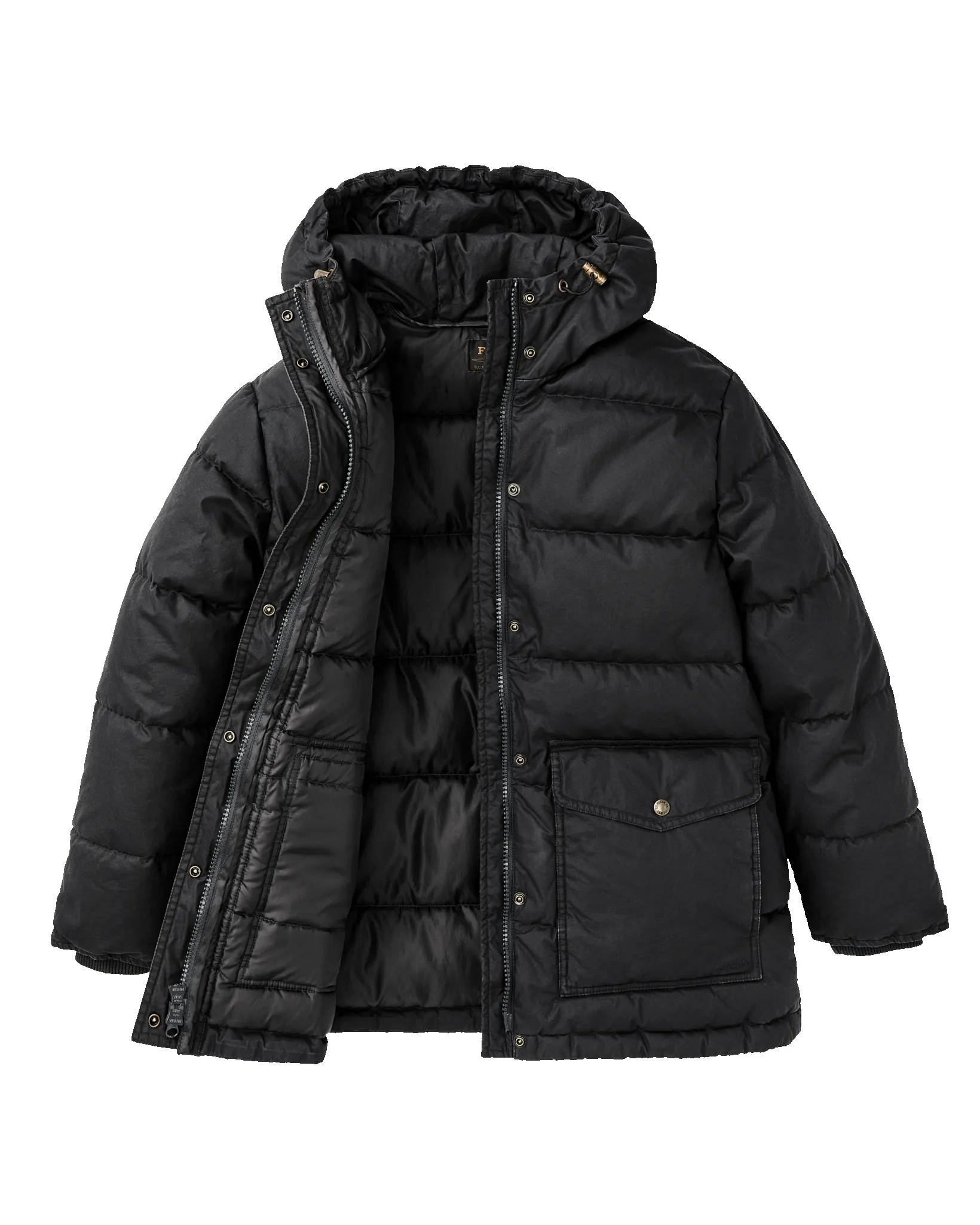 Women's Heritage Cotton Down Parka - Black sold by Filson product image thumbnail 5