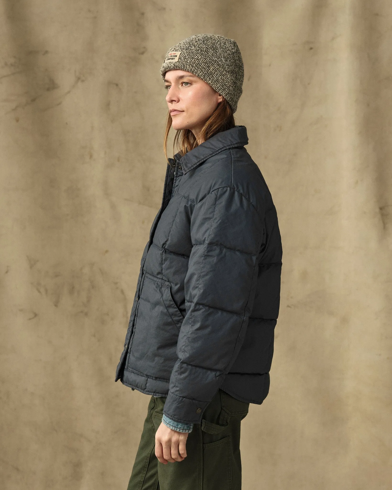 Women's Heritage Cotton Down Jacket - Bluefin sold by Filson product image thumbnail 3