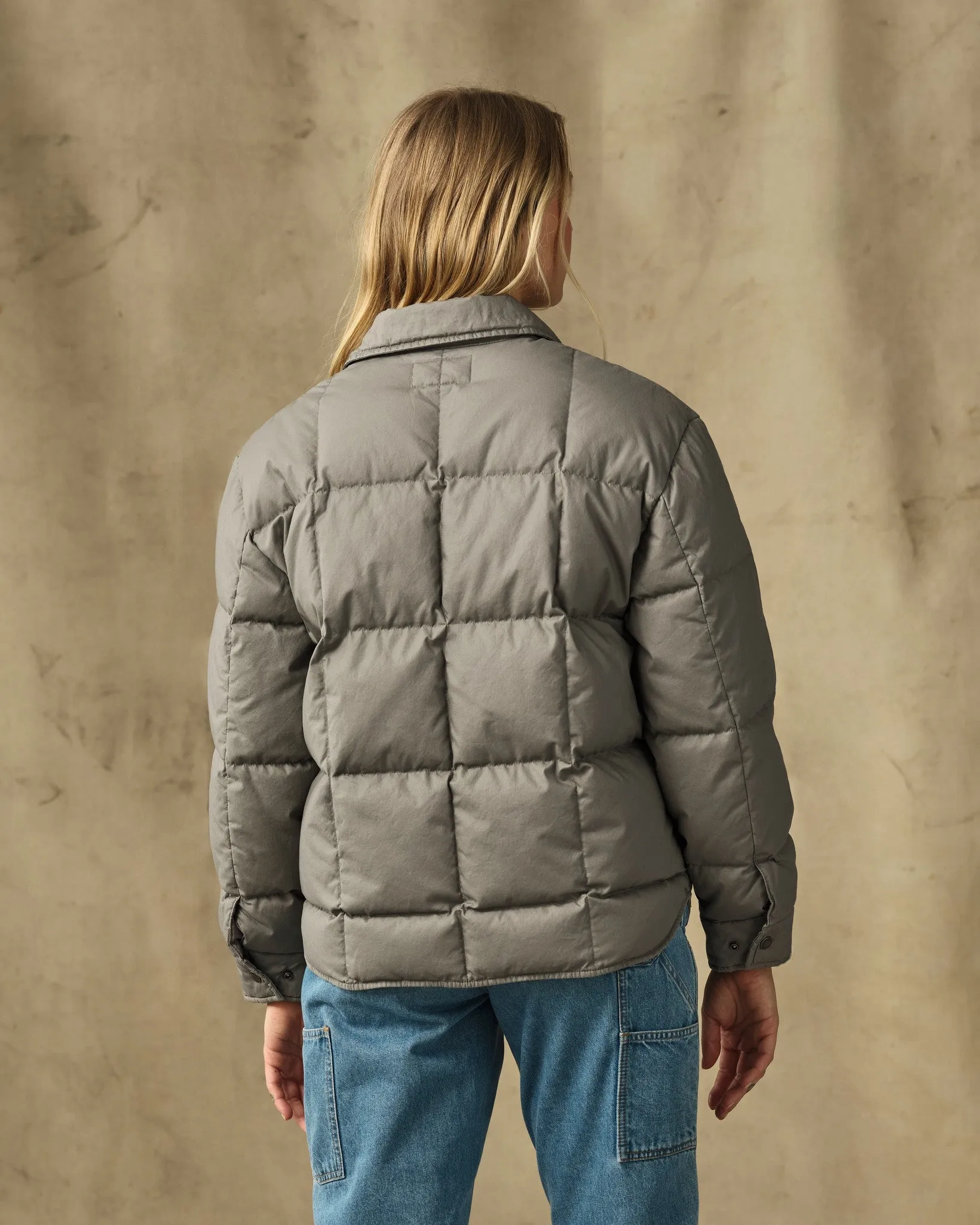 Women's Heritage Cotton Down Jacket - Smokey Olive sold by Filson product image thumbnail 2