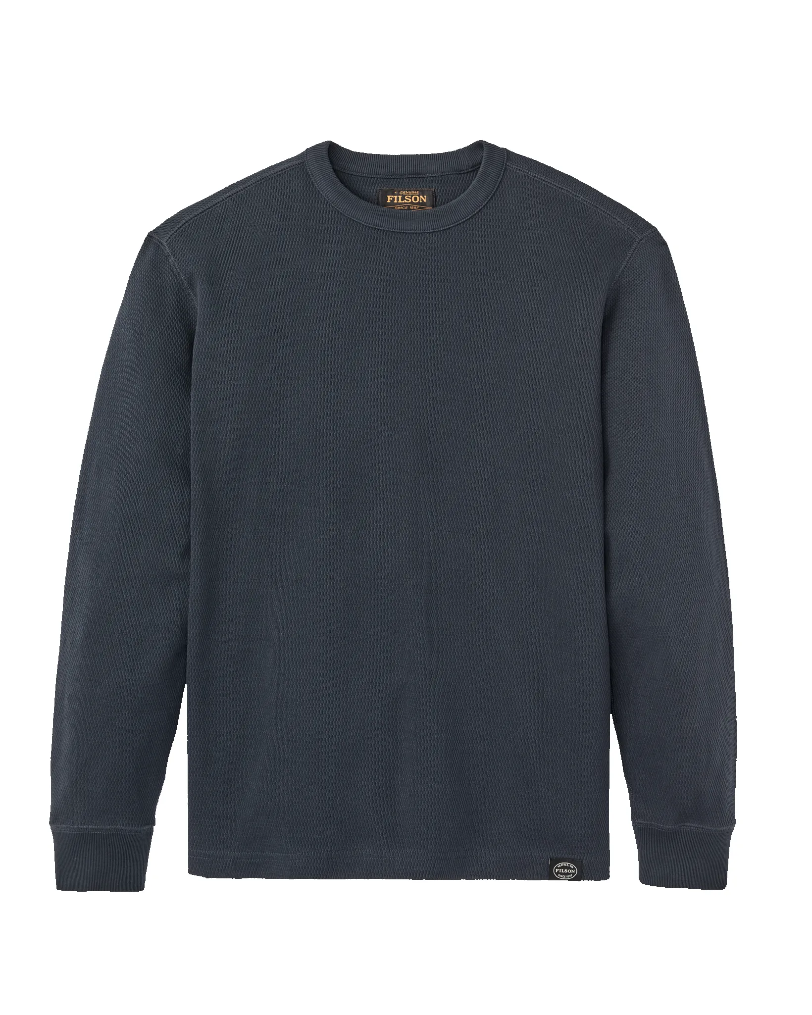 Waffle Knit Thermal Crewneck - Blue Mussel sold by Filson product image thumbnail 4