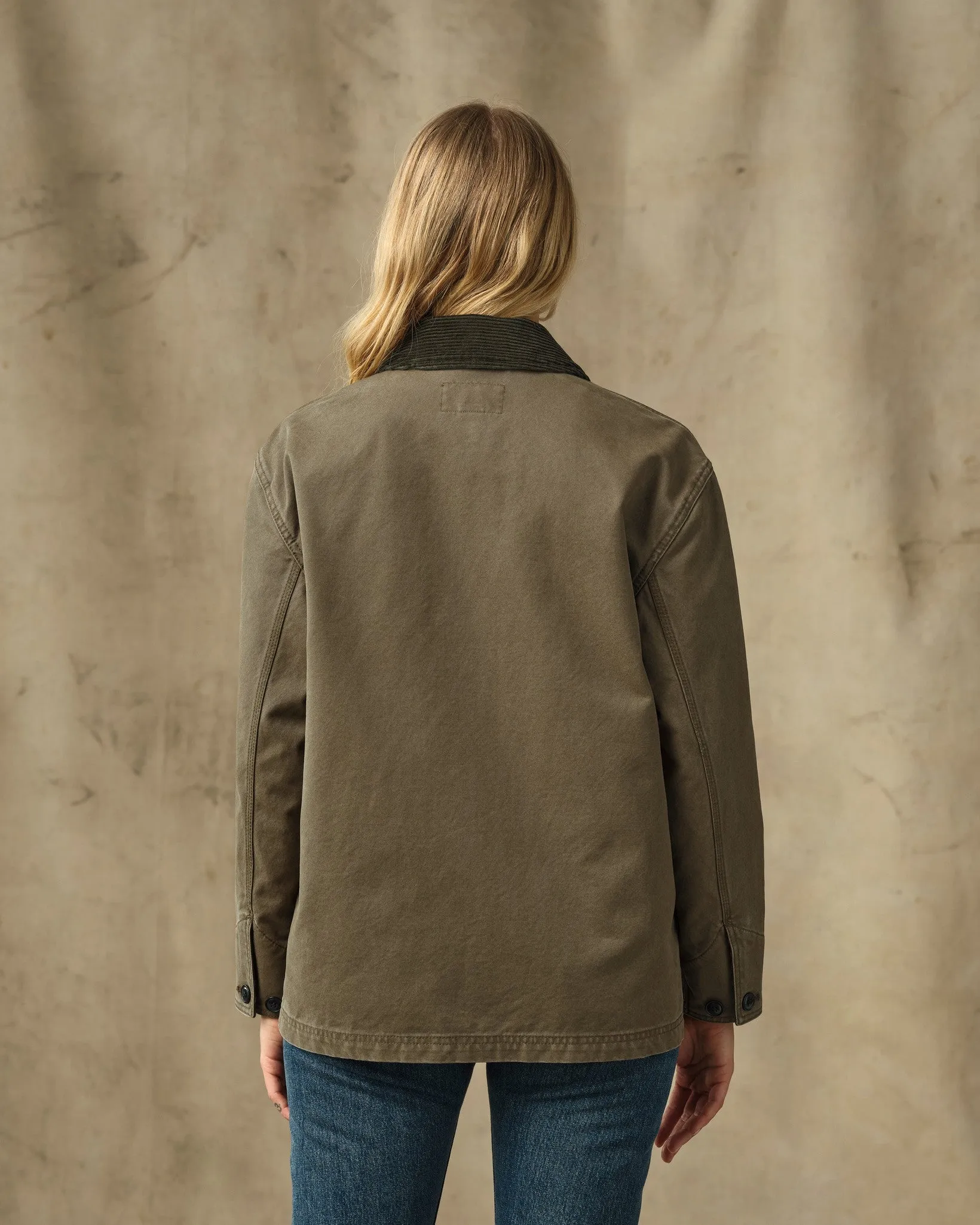 Women's Canvas Barn Coat - Marsh Olive sold by Filson product image thumbnail 2