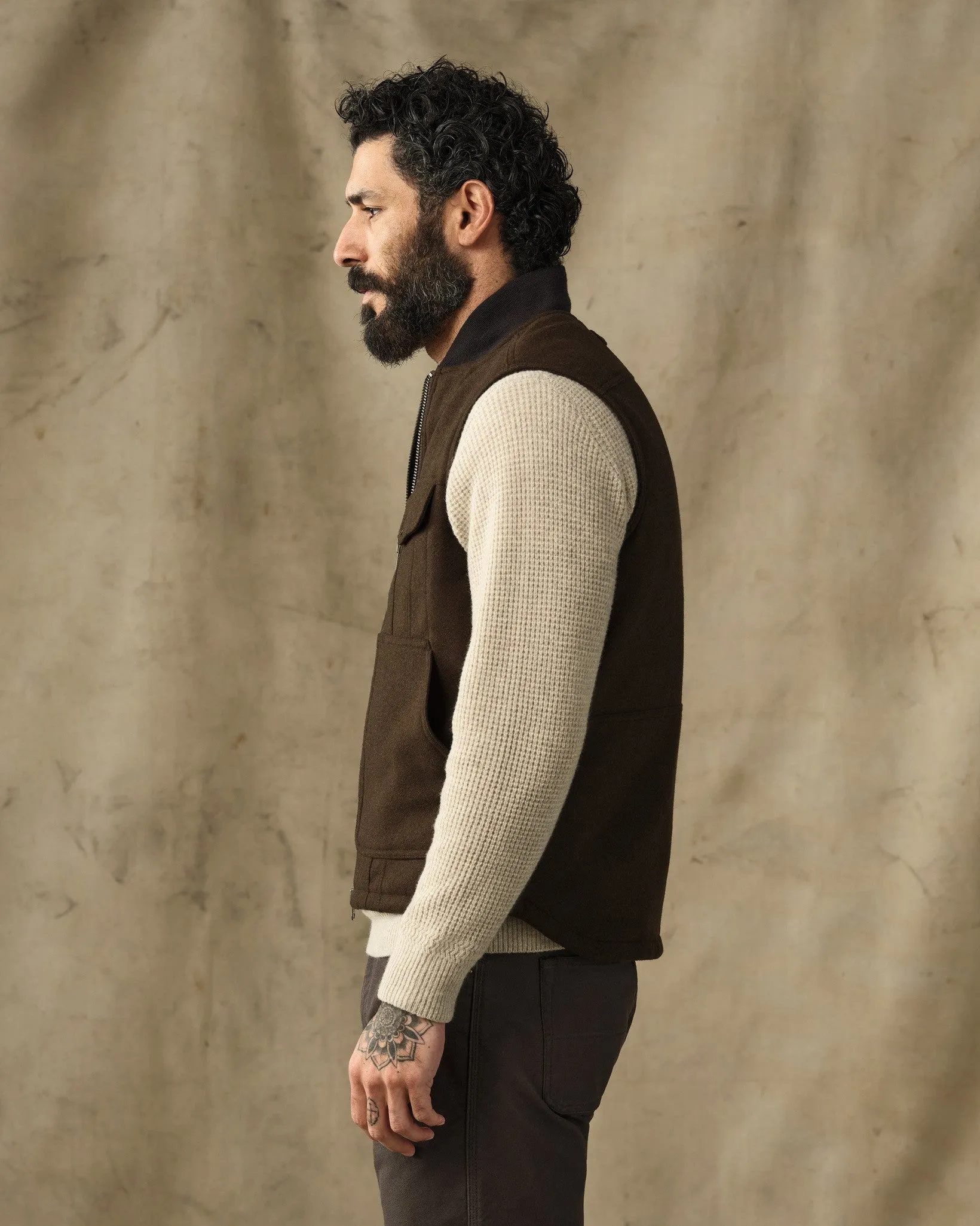 Spokane Insulated Work Vest - Beaver Brown sold by Filson product image thumbnail 3