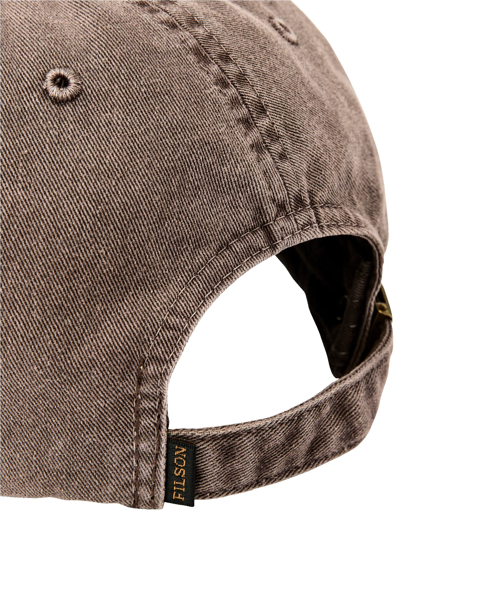 Washed Low-Profile Logger Cap - Washed Brown sold by Filson product image thumbnail 3