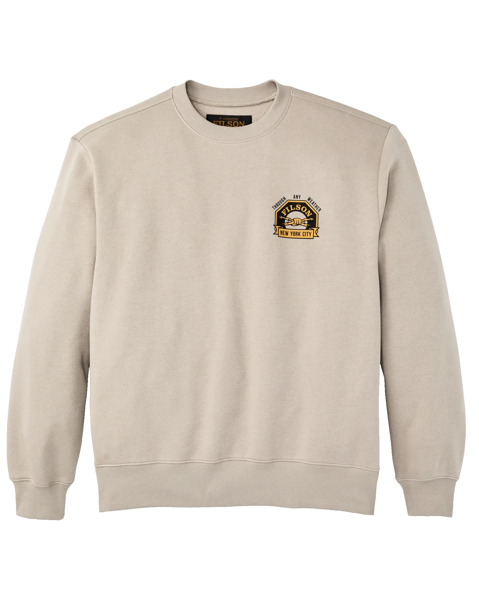 NYC Graphic Crewneck - Vintage Khaki sold by Filson product image thumbnail 2