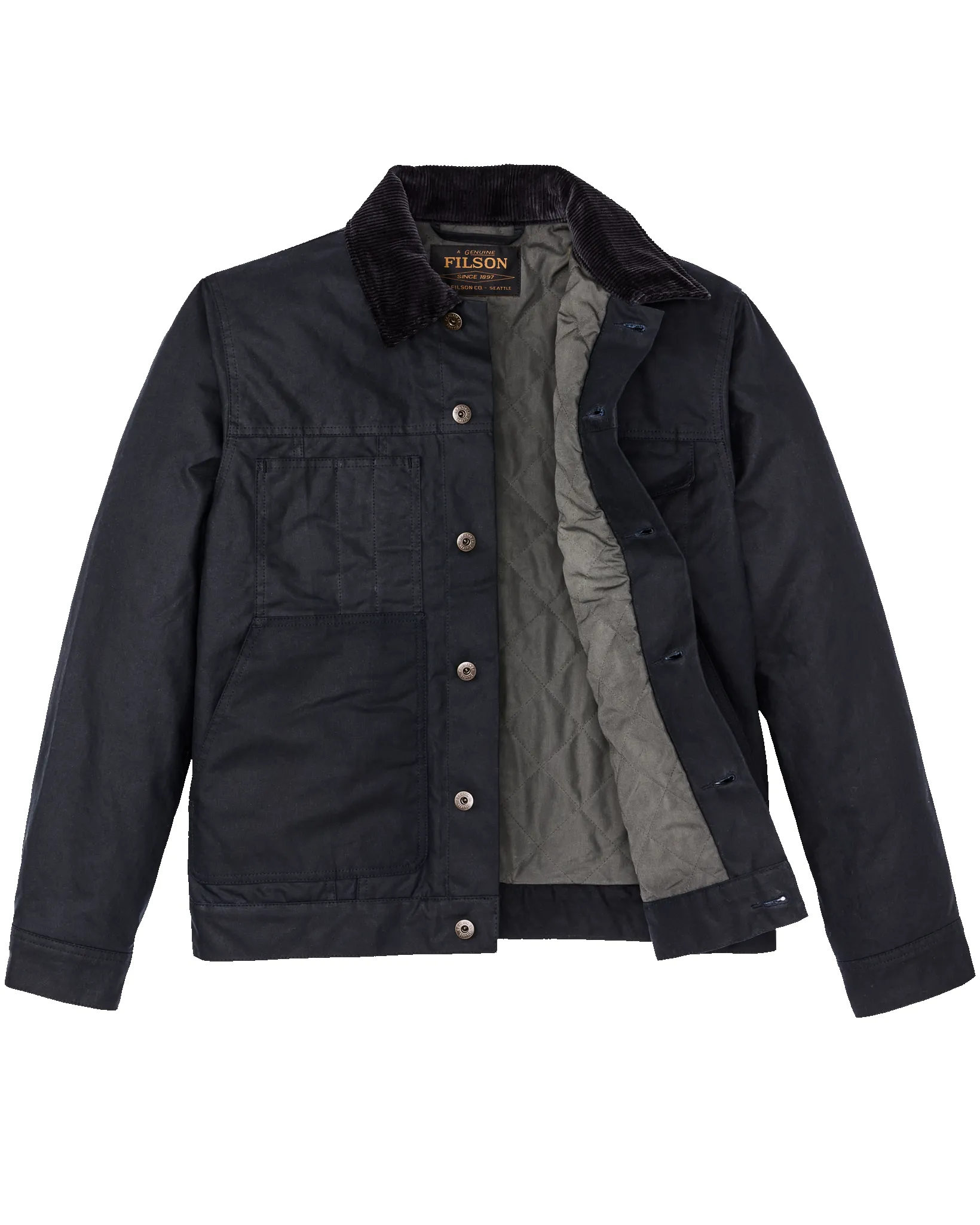 Insulated Short Cruiser Jacket - Harbor Blue sold by Filson product image thumbnail 5