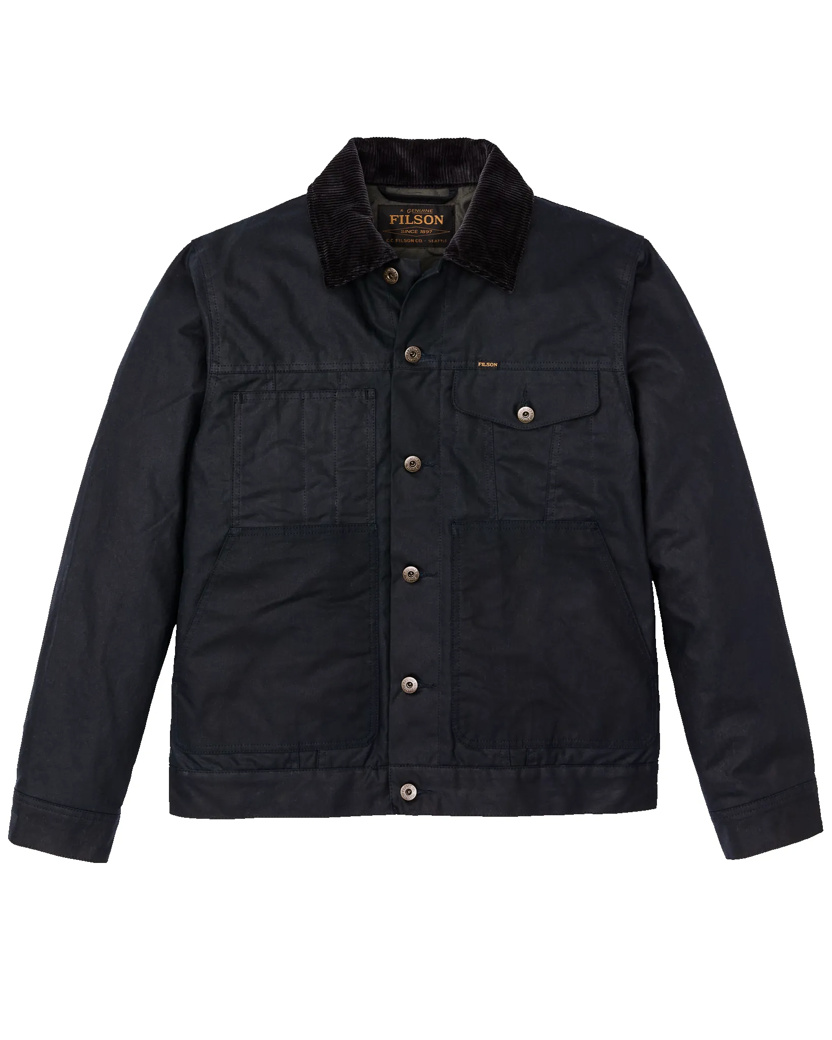 Insulated Short Cruiser Jacket - Harbor Blue sold by Filson product image thumbnail 4