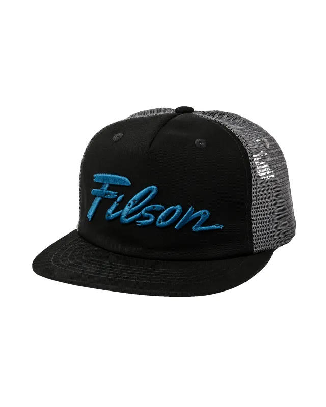 Brush Trucker Mesh Cap - Black made by Filson