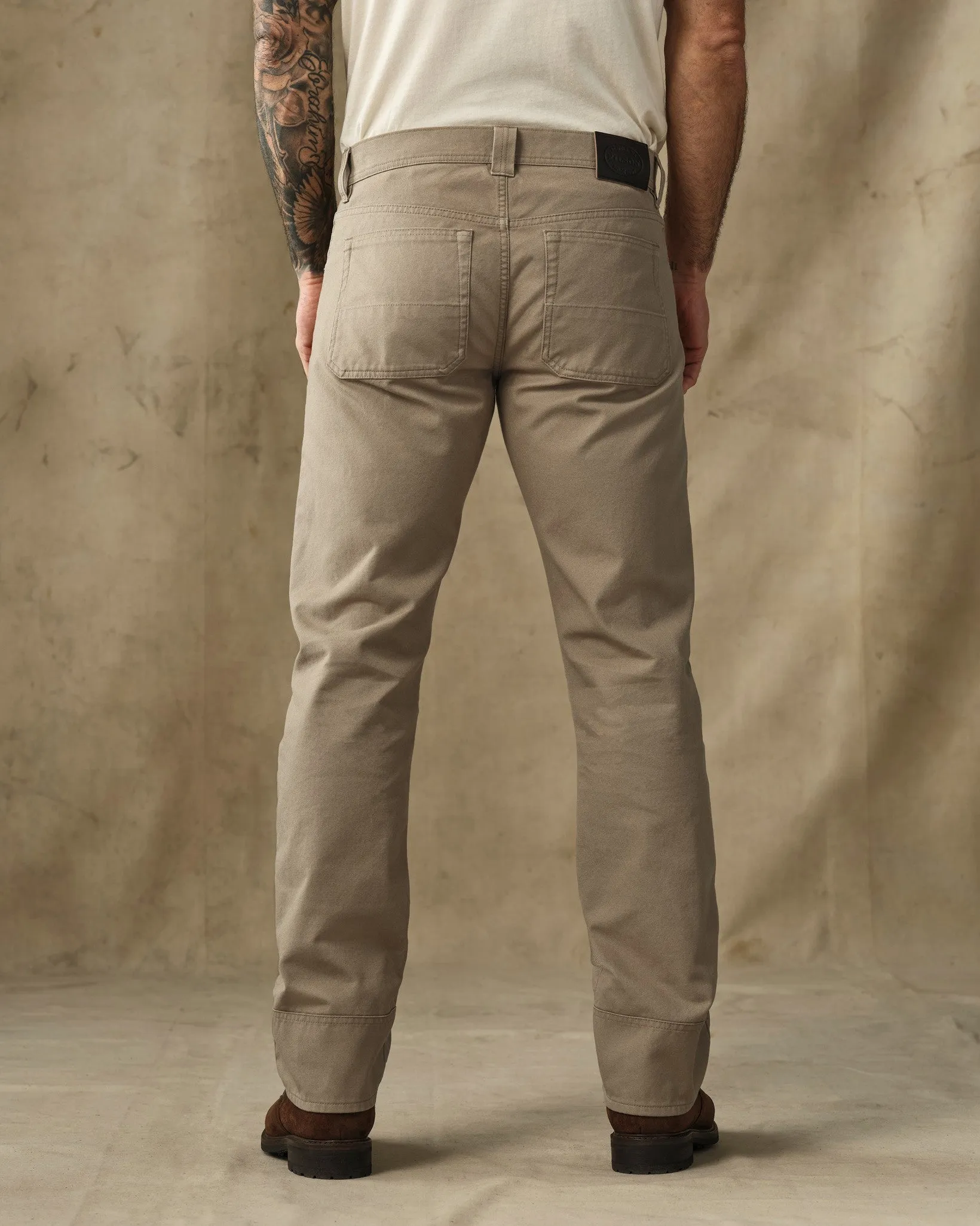 Dry Tin Cloth 5-Pocket Pants - Khaki sold by Filson product image thumbnail 2