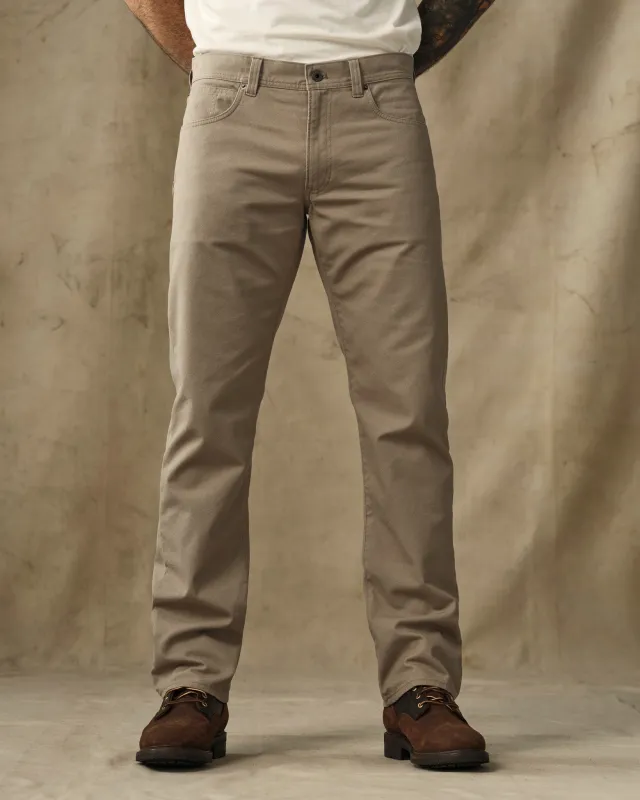 Dry Tin Cloth 5-Pocket Pants - Khaki made by Filson