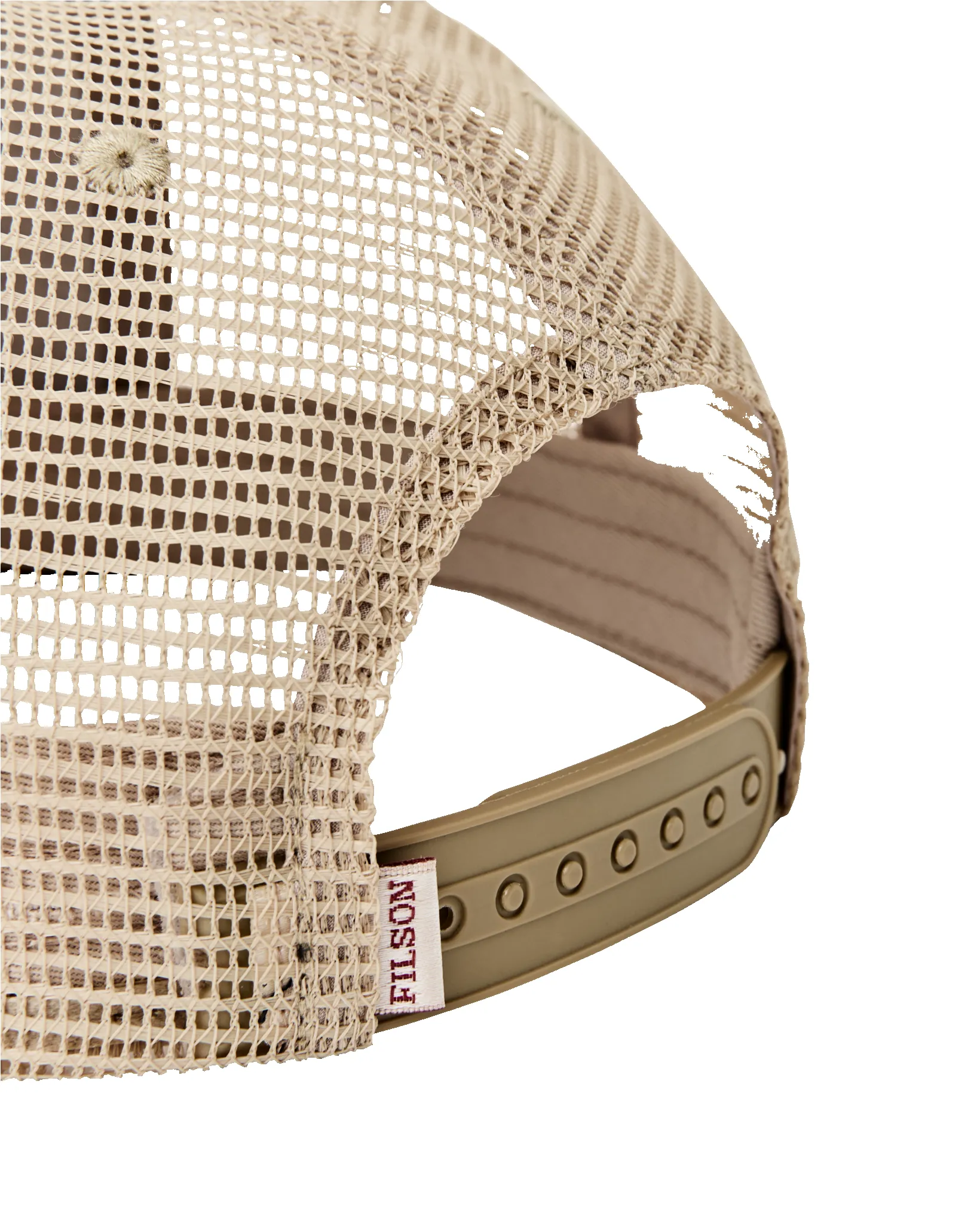 Buck Trucker Mesh Cap - Tan sold by Filson product image thumbnail 3