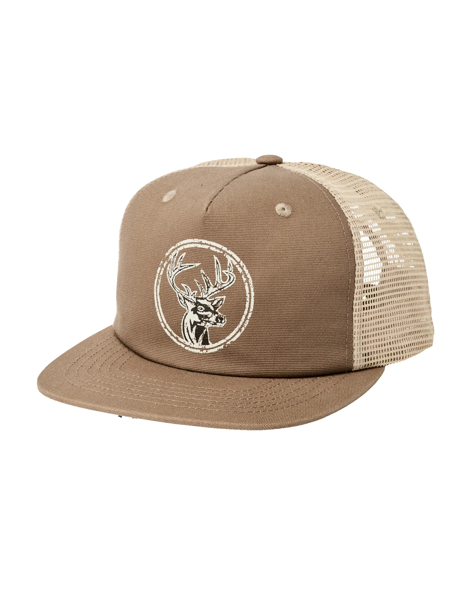Buck Trucker Mesh Cap - Tan sold by Filson
