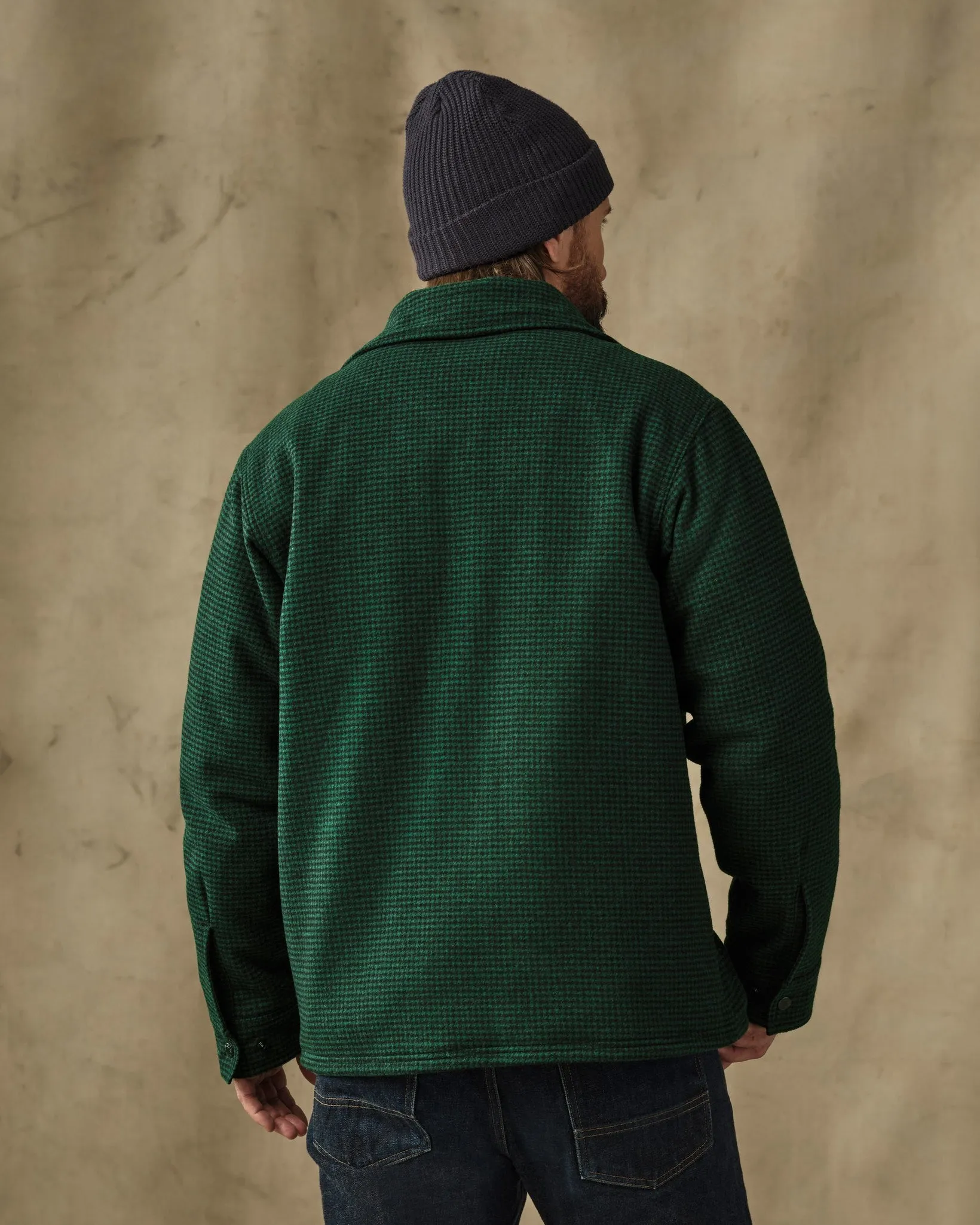 Spokane Insulated Jac-Shirt - Green / Black Plaid sold by Filson product image thumbnail 2