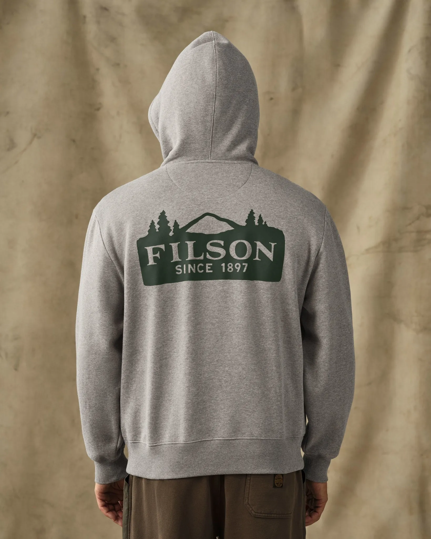 Scenic Graphic Hoodie - Vintage Heather Gray sold by Filson product image thumbnail 2