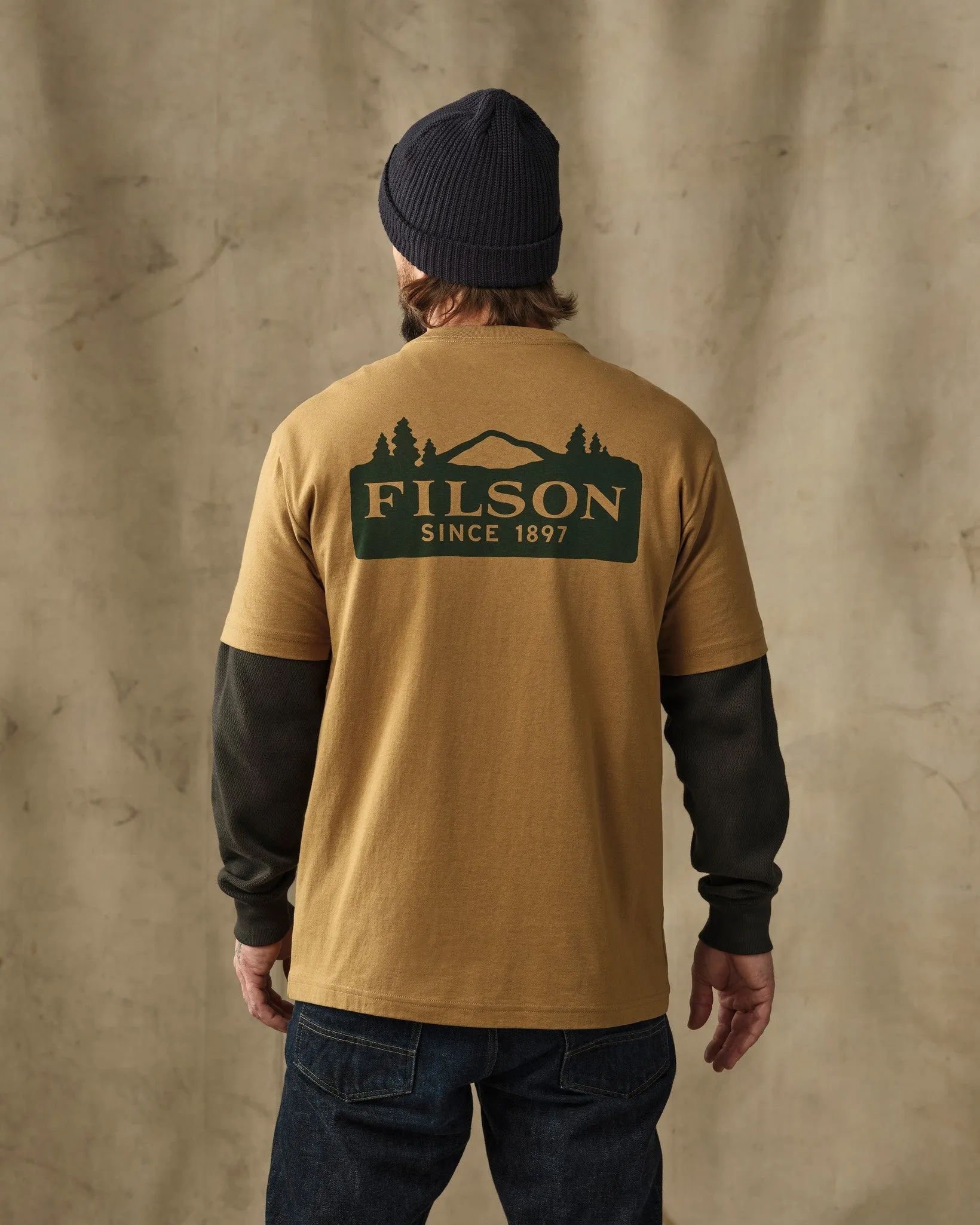Scenic Graphic T-Shirt - Dull Gold sold by Filson product image thumbnail 2