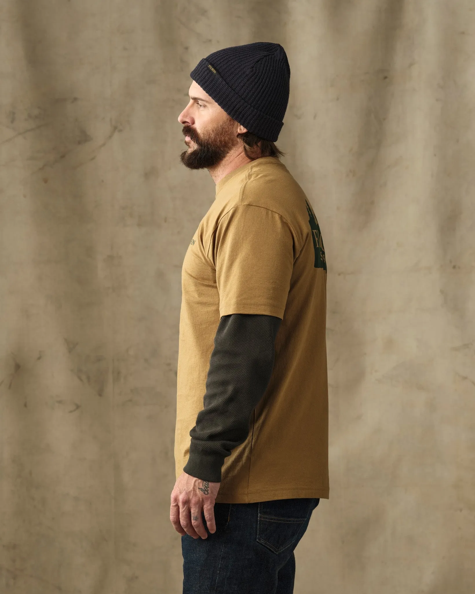 Scenic Graphic T-Shirt - Dull Gold sold by Filson product image thumbnail 3