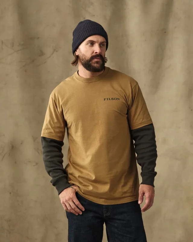 Scenic Graphic T-Shirt - Dull Gold made by Filson