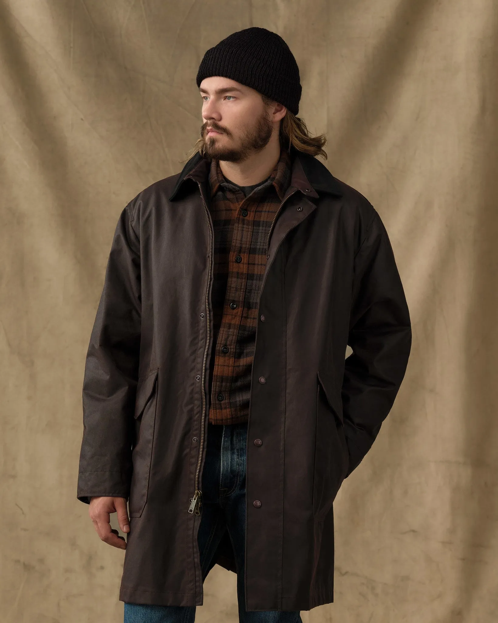 Shelter Cloth Trench Coat - Orca Gray sold by Filson product image thumbnail 3