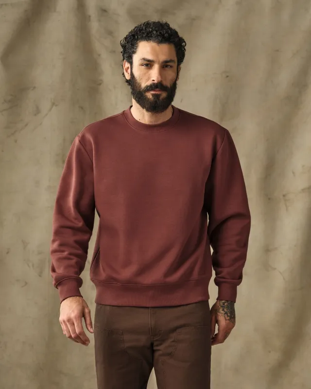 Northwest Crewneck Sweatshirt - Sequoia made by Filson