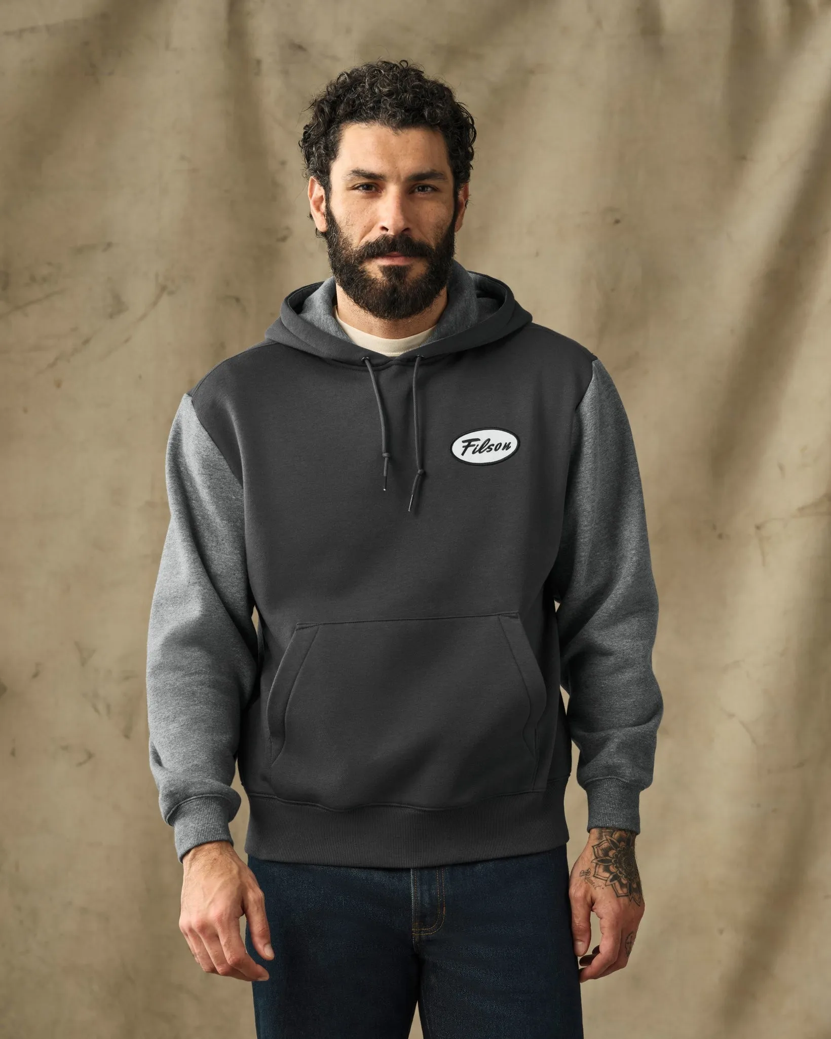 Mallard Graphic Hoodie - Faded Black sold by Filson
