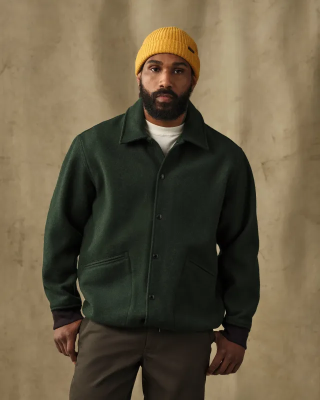 Mackinaw Wool Coach Jacket - Vintage Pine made by Filson