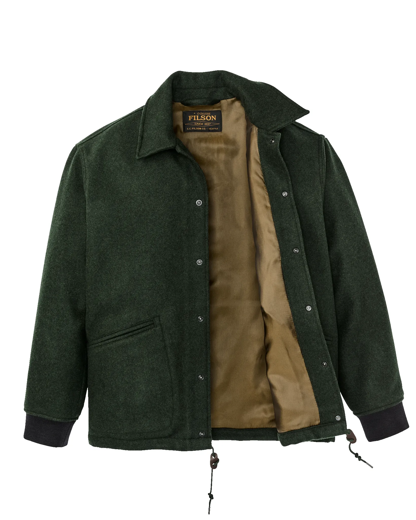 Mackinaw Wool Coach Jacket - Vintage Pine sold by Filson product image thumbnail 5