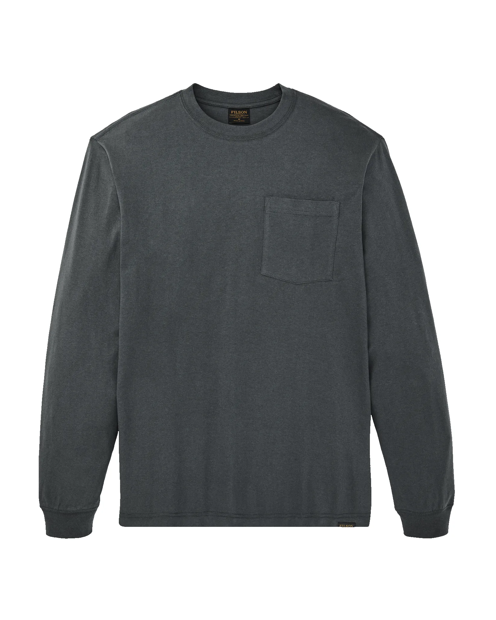 Long Sleeve Outfitter Pocket T-Shirt - Dark Slate sold by Filson product image thumbnail 4