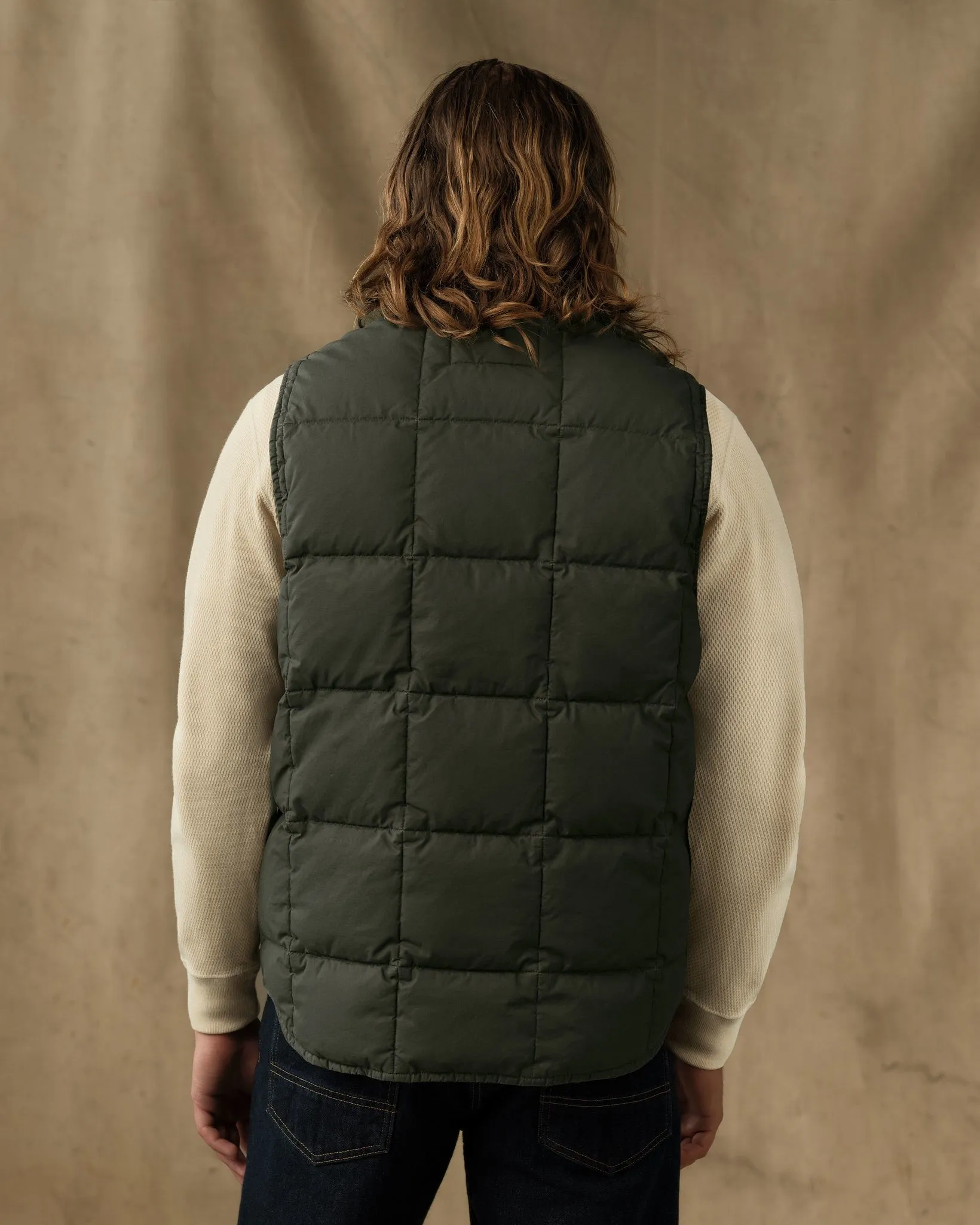 Heritage Cotton Down Vest - Beluga sold by Filson product image thumbnail 2