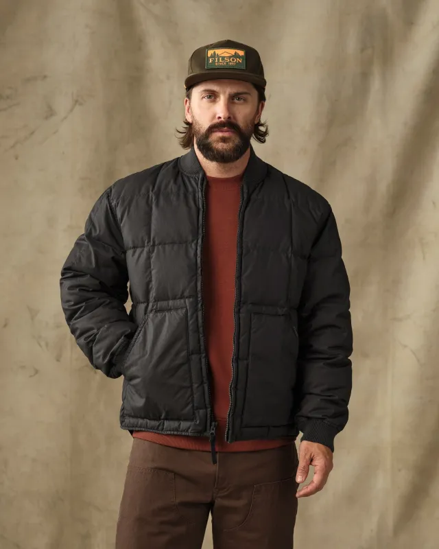 Heritage Cotton Down Jacket - Black made by Filson