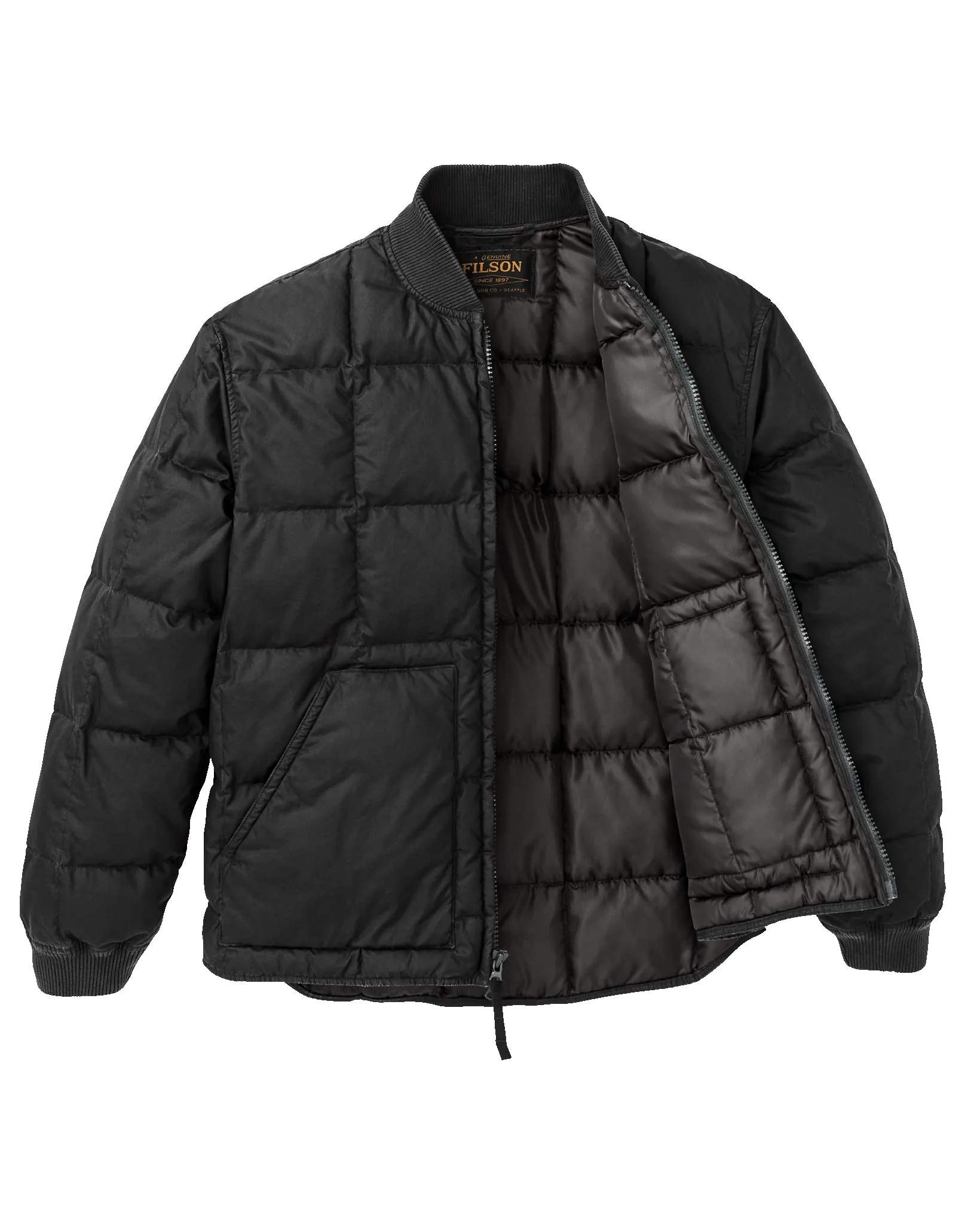 Heritage Cotton Down Jacket - Black sold by Filson product image thumbnail 5