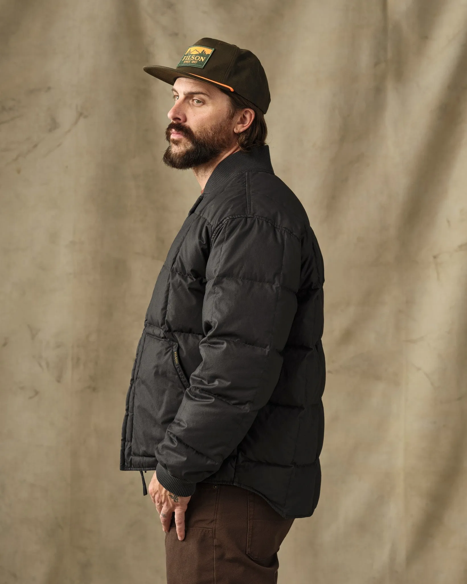 Heritage Cotton Down Jacket - Black sold by Filson product image thumbnail 3