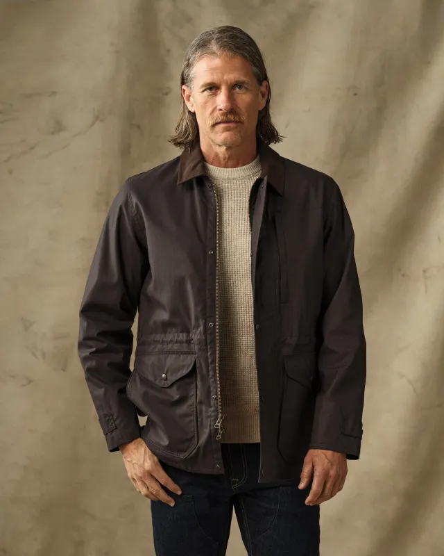 Dry Wax Mile Marker Coat - Dark Brown made by Filson