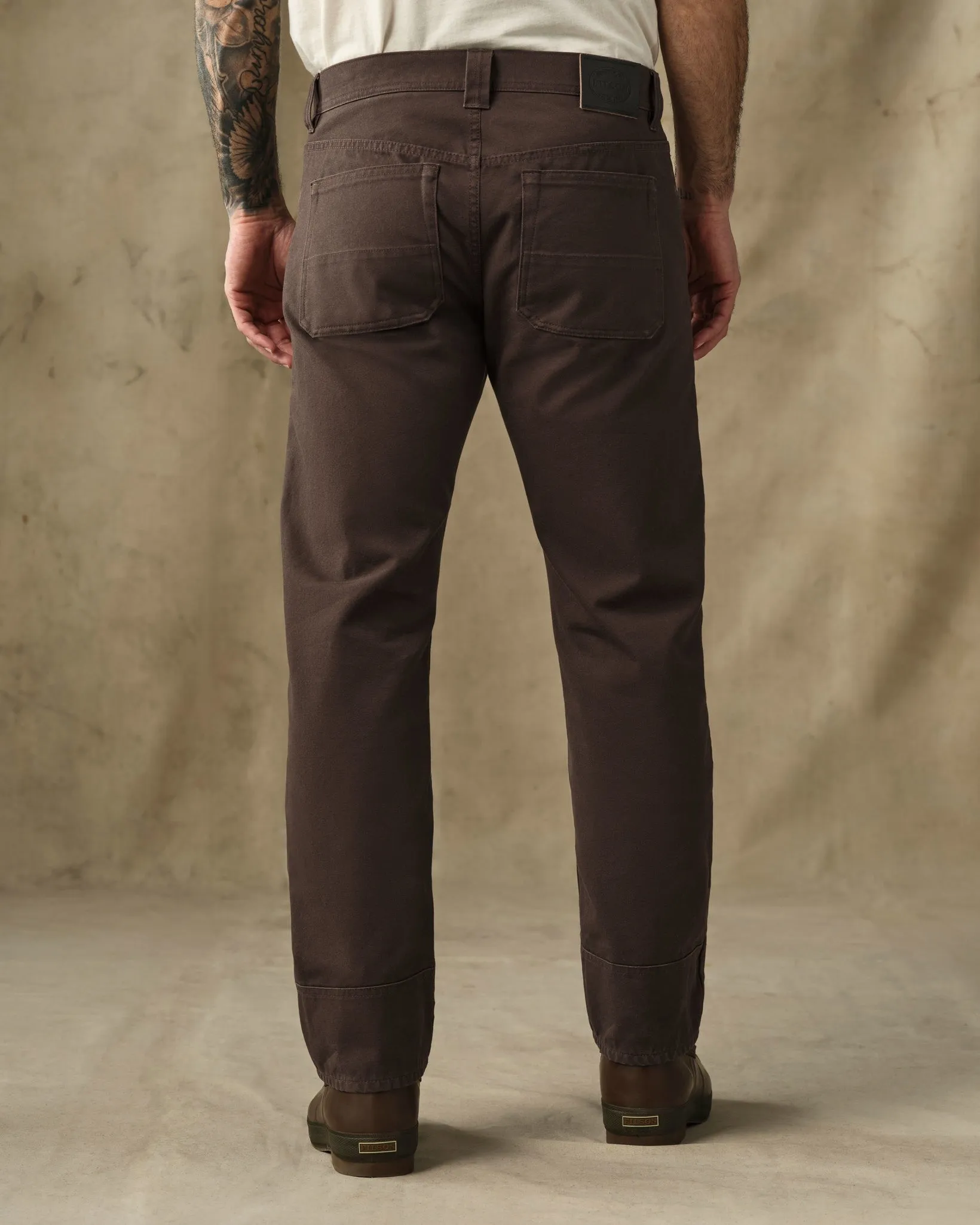 Dry Tin Cloth 5-Pocket Pants - Seal Brown sold by Filson product image thumbnail 2