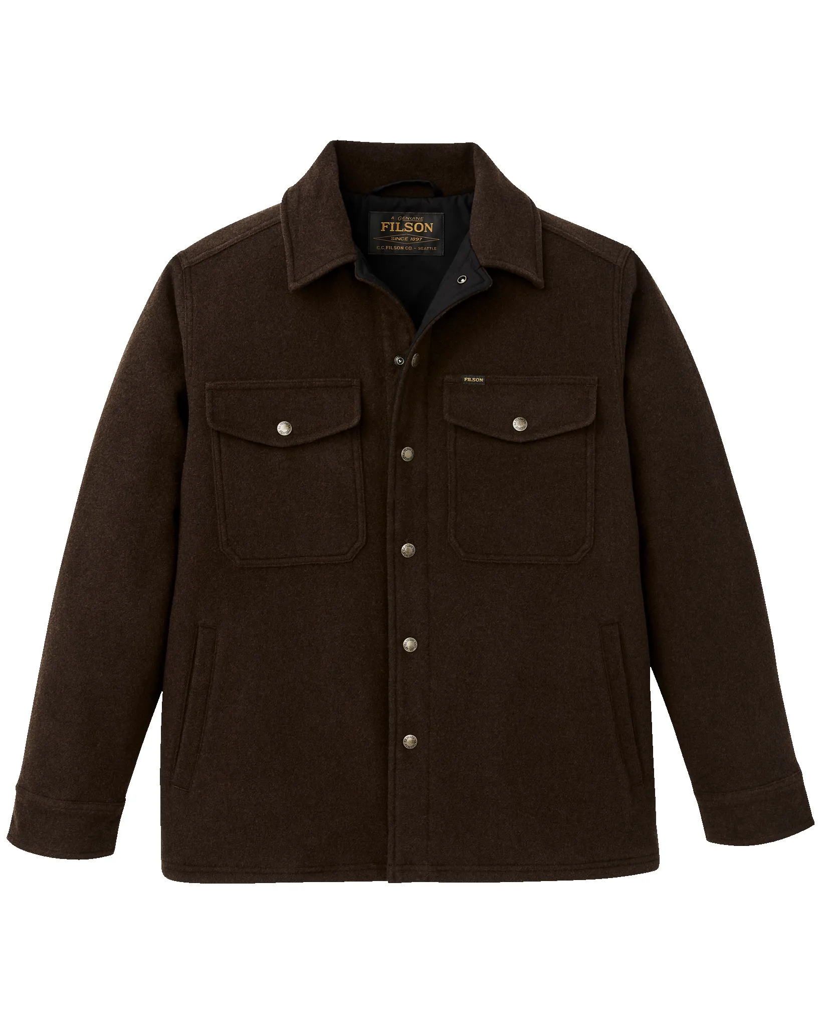 Spokane Insulated Jac-Shirt - Beaver Brown sold by Filson product image thumbnail 4