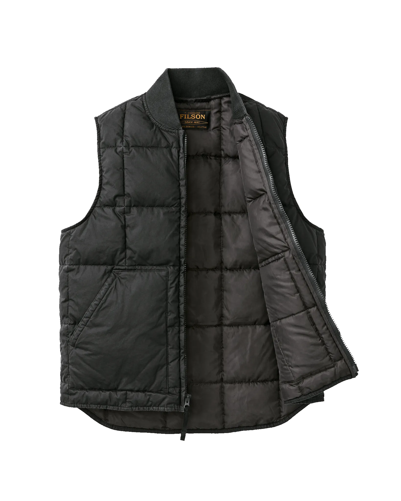 Heritage Cotton Down Vest - Black sold by Filson product image thumbnail 5