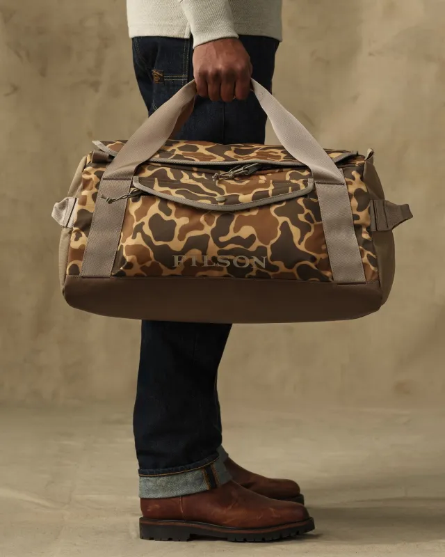 All-Weather 40L Duffle - Buckskin Camo made by Filson