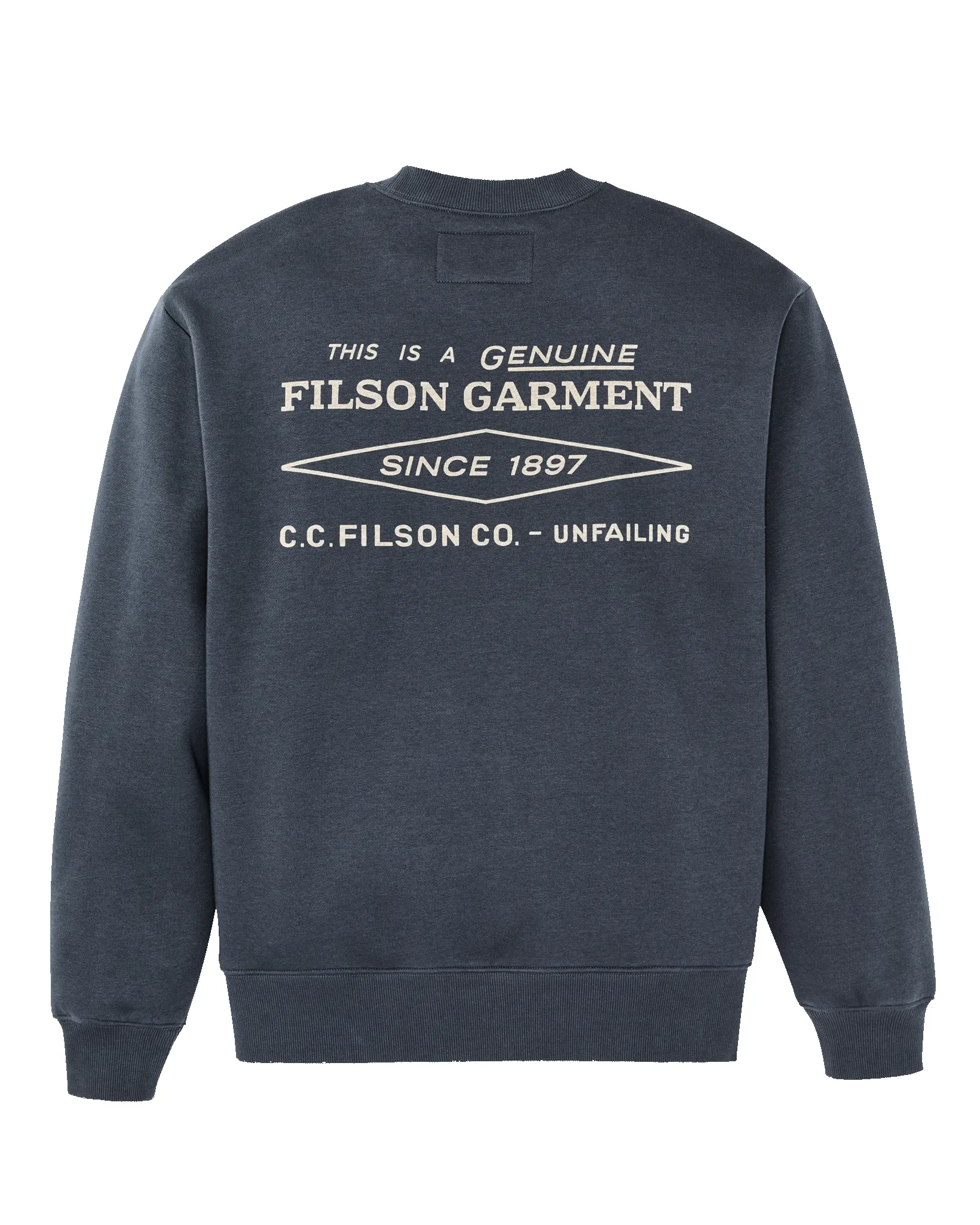 Diamond Graphic Crewneck Sweatshirt - Ink Blue sold by Filson product image thumbnail 5