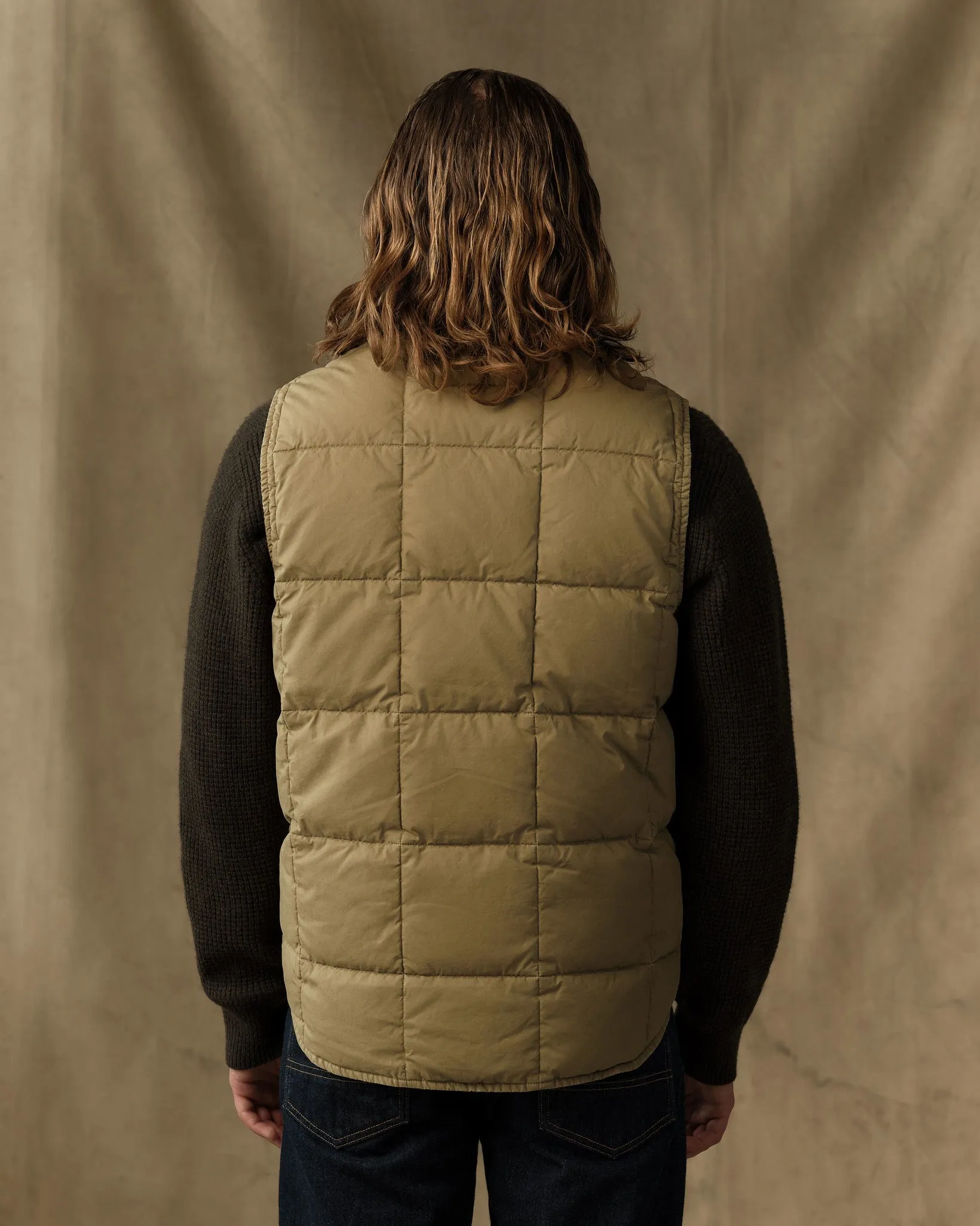 Heritage Cotton Down Vest - Light Brown sold by Filson product image thumbnail 2