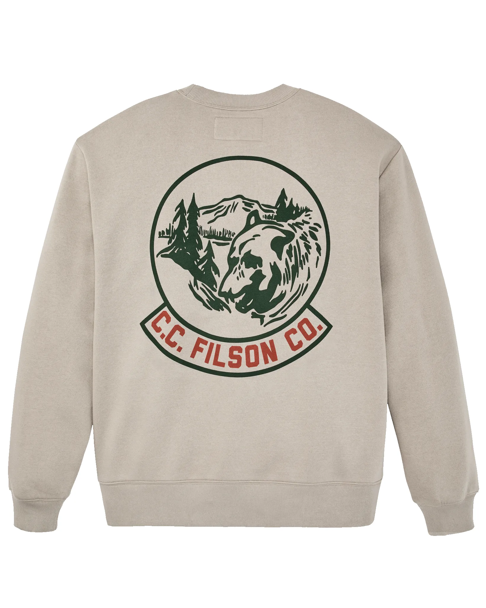 Bear Graphic Crewneck Sweatshirt - Vintage Khaki sold by Filson product image thumbnail 5