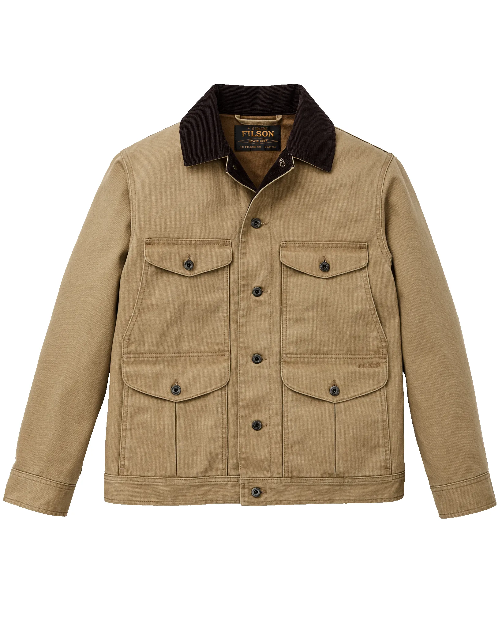 Rustic Canvas Journeyman Jacket - Antique Bronze sold by Filson product image thumbnail 4