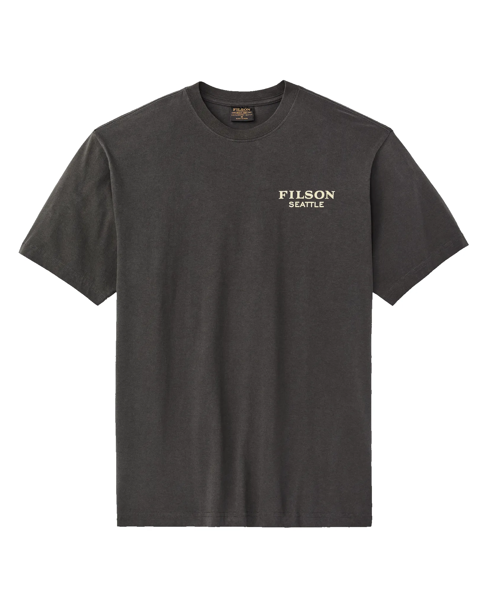 Seattle Graphic T-Shirt - Faded Black sold by Filson